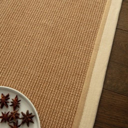 Asiatic Bordo Boucle Border Rug - Cream/Linen - 240cm x 340cm - thumbnail 3