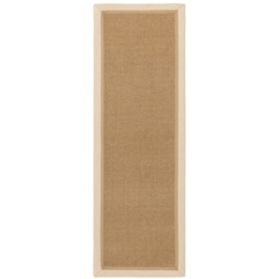 Asiatic Bordo Boucle Border Rug - Cream/Linen - 240cm x 340cm