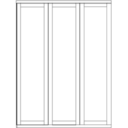 Wiemann Cambridge 3 Door Wardrobe - Finish - thumbnail 2