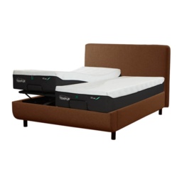 Tempur Arc Adjustable Disc Bed Base - Super King - 180cm x 200cm - Stone - Vertical Headboard - thumbnail 6