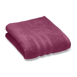 Catherine Lansfield Zero Twist Towels - Raspberry - Hand Towel - thumbnail 3