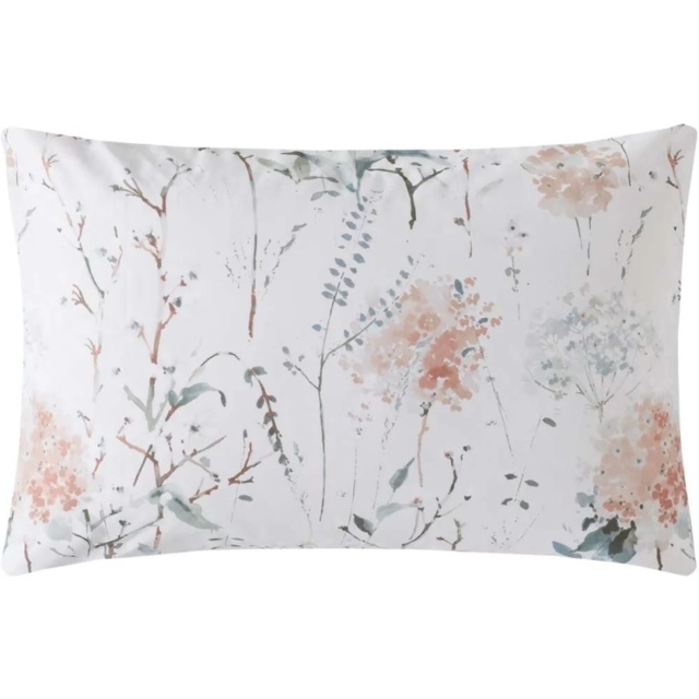 Laura Ashley Pallington Bloom Pillowcase Pair - Plaster Pink - image 1