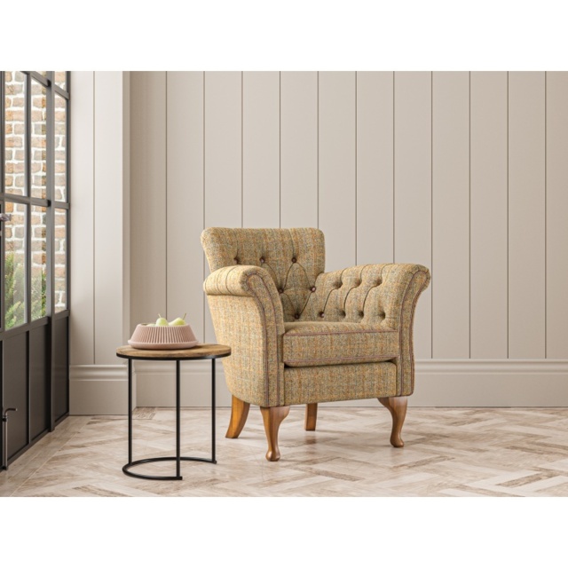 Wood Bros Knapton Armchair - Umbria Leather - image 1
