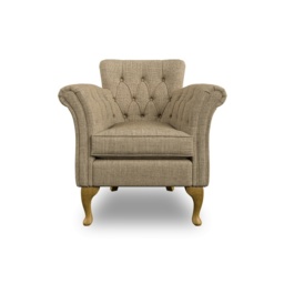 Wood Bros Knapton Armchair - Umbria Leather - thumbnail 2