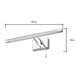 BHS Barrio Wall Light - Chrome - thumbnail 2