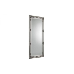 Julian Bowen Palais Pewter Lean-To Dress Mirror - thumbnail 1