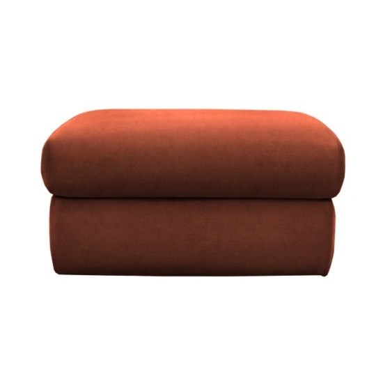 G Plan Kingsbury Storage Footstool - Leather - Grade H