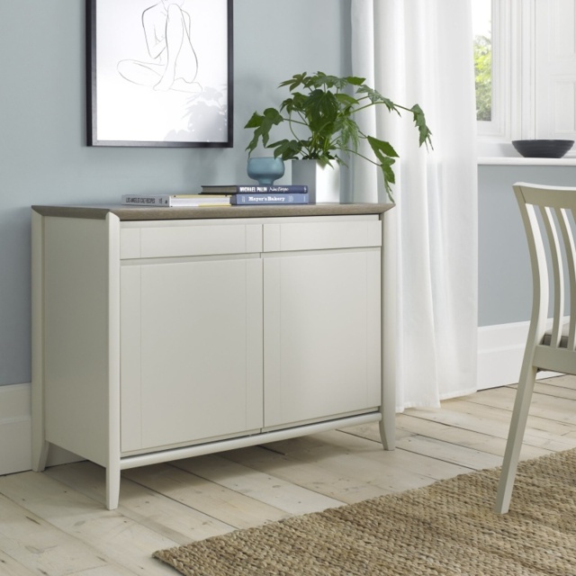 Brampton Grey Narrow Sideboard - image 1