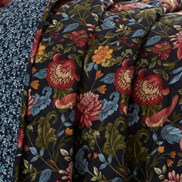 Dreams and Drapes Bejewelled Duvet Set - Navy - Double - thumbnail 3