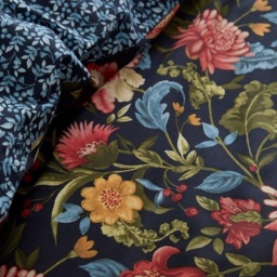 Dreams and Drapes Bejewelled Duvet Set - Navy - Double - thumbnail 2