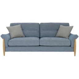 Ercol Clara Large Fabric Sofa - Fabric Grade T - thumbnail 2