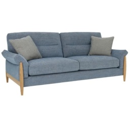 Ercol Clara Large Fabric Sofa - Fabric Grade T - thumbnail 3