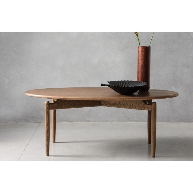 G Plan Marlow Oval Coffee Table - Walnut - image 1