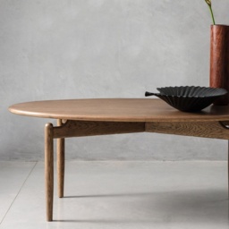 G Plan Marlow Oval Coffee Table - Walnut - thumbnail 7