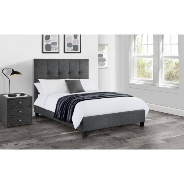 Julian Bowen Sorrento Fabric Bed Frame - King - image 1