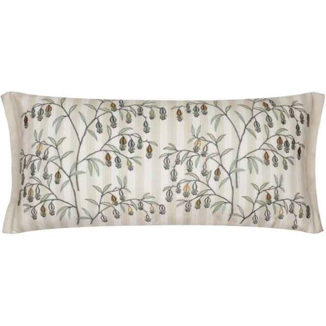 Sanderson Chinese Lanterns Feather Rich Cushion 30x65cm - Linen - image 1