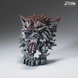 Edge Wolf Bust Miniature Sculpture - thumbnail 4
