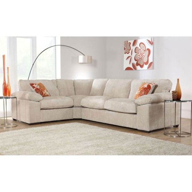 Dexy 4 Seater Corner Sofa - Right Hand Facing LH1/COR/RH2 - Fabric Grade B - image 1