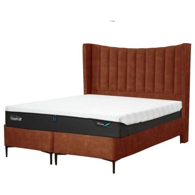 Tempur Suffolk Slim Divan Base - Super King - 180cm x 200cm - Soho Copper - image 1
