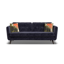 Orla Kiely Ivy 4 Seater Sofa - House Plain Fabric - thumbnail 6