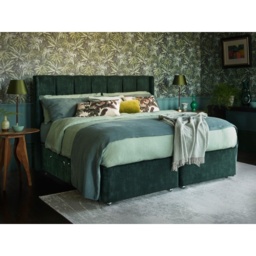 Hypnos Marie Euro Wide Headboard - 120cm Small Double - Premium Fabric - thumbnail 3