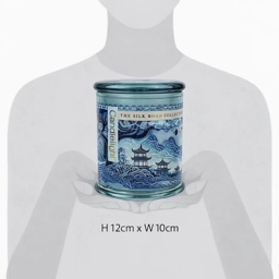 Candlelight Large Glass Lidded Jar Candle Tianshui Sea Salt - thumbnail 5