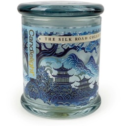 Candlelight Large Glass Lidded Jar Candle Tianshui Sea Salt - thumbnail 2