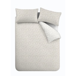 Bianca Shadow Leaves Duvet Cover Set - Natural - Single - thumbnail 2