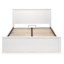 Julian Bowen Maine Ottoman Bed - Surf White - 150cm King - thumbnail 3