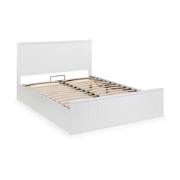 Julian Bowen Maine Ottoman Bed - Surf White - 150cm King - thumbnail 2