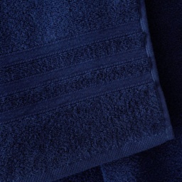Catherine Lansfield Zero Twist Towel - Navy - Hand - thumbnail 3