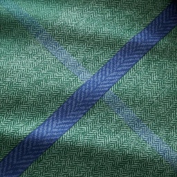 Catherine Lansfield Brushed Melrose Tweed Duvet Set - Green - Double - thumbnail 3