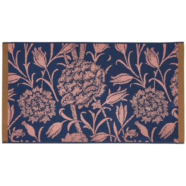 William Morris At Home Wild Tulip Bath Mat - Copper - image 1