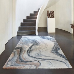 Mastercraft Galleria Rug - 063 - 0618/8656 - Blue - 120x170cm - thumbnail 2