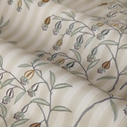 Sanderson Chinese Lanterns Pencil Pleat Curtains - Linen - 167cm x 228cm - thumbnail 3
