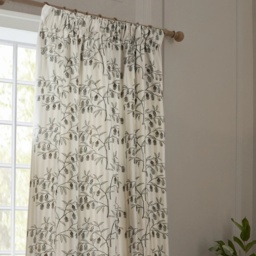 Sanderson Chinese Lanterns Pencil Pleat Curtains - Linen - 167cm x 228cm - thumbnail 4