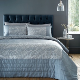 Portfolio Antibes Duvet Set - Blue - Super King - thumbnail 3
