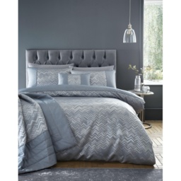 Portfolio Antibes Duvet Set - Blue - Super King - thumbnail 1