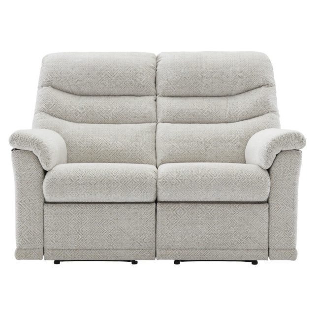 G Plan Malvern 2 Seater Recliner Sofa - Leather Grade P - Single Manual LHF - image 1