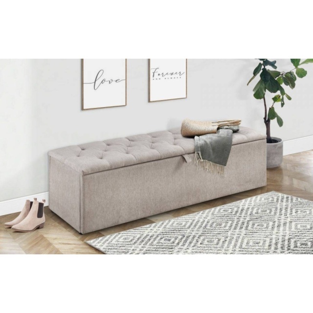 Julian Bowen Ravello Fabric Blanket Box - image 1