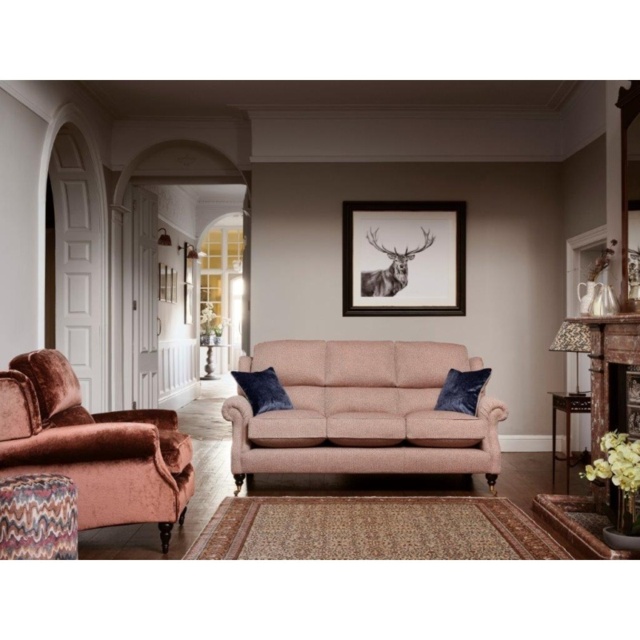 Parker Knoll Oakham 25 3 Seater Sofa - Fabric Grade D - image 1