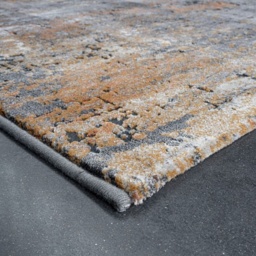 Mastercraft 52071/3888 Canyon Rug - Ochre/Charcoal - 80cm x 150cm - thumbnail 3