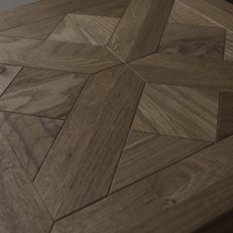 Vancouver Fumed Oak Nest Of Lamp Tables - thumbnail 4
