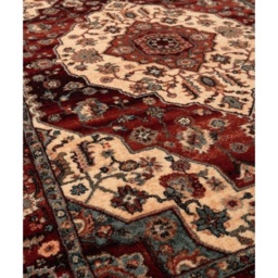 Mastercraft 4377/300 Kashqai Wool Wilton Rug - Red - 135cm x 200cm - thumbnail 4
