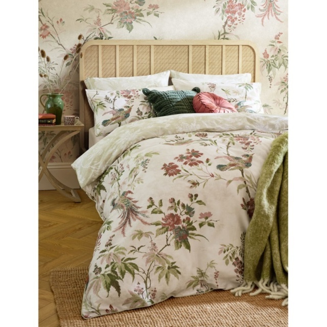 Laura Ashley Attleton Duvet Set - Multi/Sage - Single - image 1