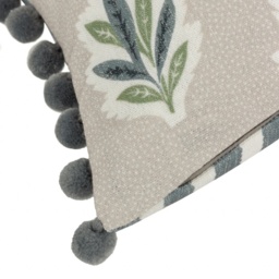 Sanderson Sessile Leaf Feather Rich Cushion 30x50cm - Flax - thumbnail 3