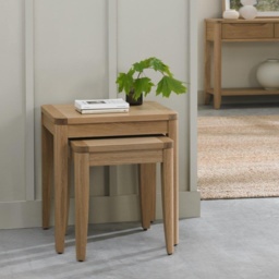 Jasper Oak Nest Of Tables - thumbnail 4