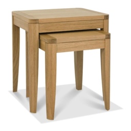 Jasper Oak Nest Of Tables - thumbnail 2