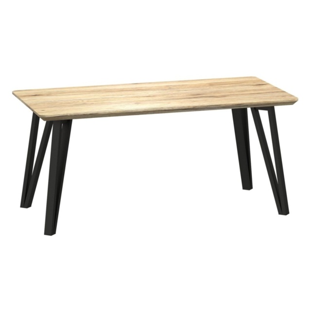 Vento Rectangular Coffee Table - Oak Effect - image 1