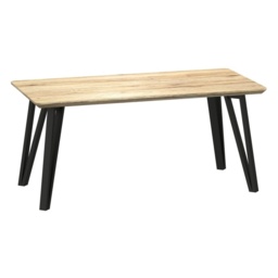 Vento Rectangular Coffee Table - Oak Effect - thumbnail 1